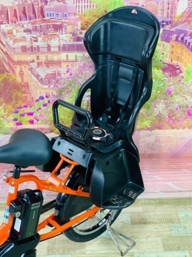 ❶5585子供乗せ電動アシスト自転車ブリヂストン20インチ良好バッテリー