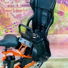 ❶5585子供乗せ電動アシスト自転車ブリヂストン20インチ良好バッテリーの画像