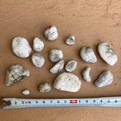 玉砂利(白)   無料の画像