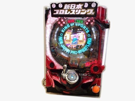★ 新札幌発 ★ 動作確認済み パチンコ P新日本プロレスリングL 6AU3S アムテックス パチスロ実機 / 1919 ★