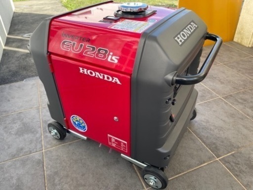 ホンダ　発電機　EU28is (車輪あり)  高出力　美品