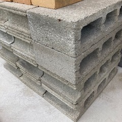 コンクリートブロック・レンガ　無料の画像