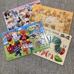 子供用パズル4セットの画像