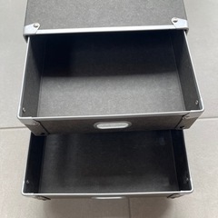【取引中】無印良品　硬質パルプボックス・引出式・２段の画像