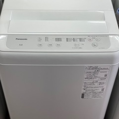 送料・設置込み　洗濯機　5kg Panasonic 2022年