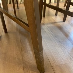 ダイニングテーブルセットあげますの画像