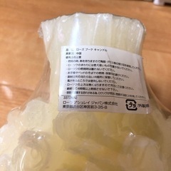 未使用　ローズブーケ　キャンドルの画像