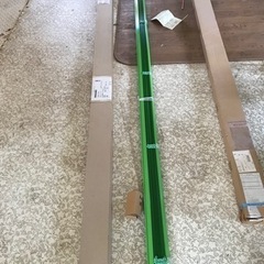 新品未使用　インテリアブラインド　246×206 グリーン　
