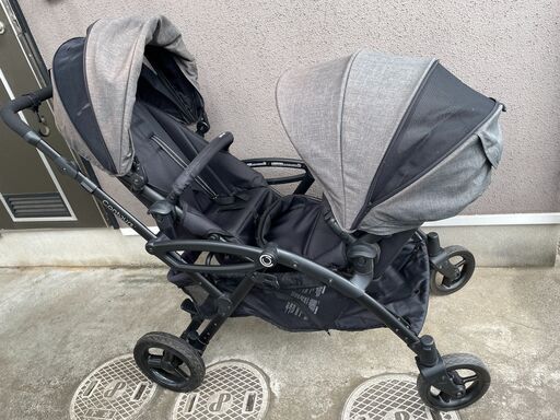 コンターズ オプション エリート ダブル ベージュ　二人乗りベビーカー 楽天市場】【お取り寄せ】コンターズ オプション エリート V2