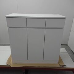 50245 シンプルキャビネット幅90 WH