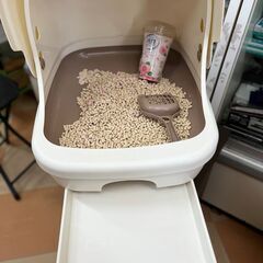 ねこちゃんトイレ（新古）の画像