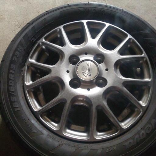 軽自動車に タイヤ、ホイール4本セット