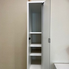 dinos アクリル扉すき間収納庫 奥行44.5・幅20cmの画像