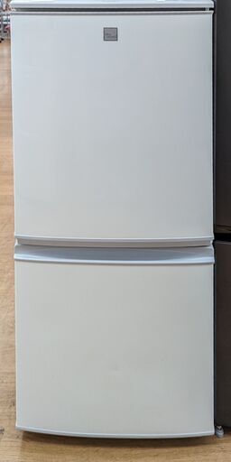 SHARP 2ドア冷蔵庫 SJ-14E6 2019年製　ag-ad304