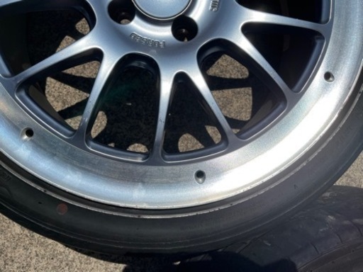 アクア　RAYS ECO drive GEAR 17inch 7.0J offset42 鍛造　軽量ホイール