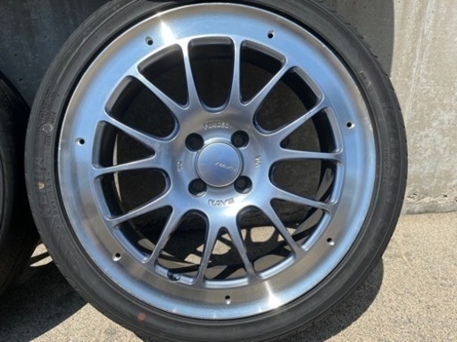 アクア　RAYS ECO drive GEAR 17inch 7.0J offset42 鍛造　軽量ホイール