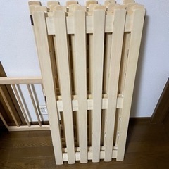 シングルベッド　すのこの画像