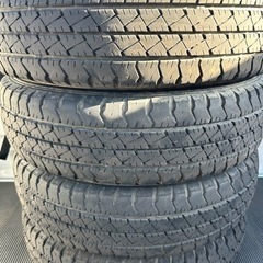 (人気)145R12 6p 夏タイヤ4本　１２インチ　軽トラック...