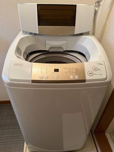 洗濯機　ハイアール　7kg    2019年製
