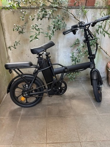 取引完了致しました【フル電動自転車】16インチ 電動自転車 折り畳み 美品
