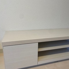 テレビ台　ホワイトオーク　オフホワイトの画像