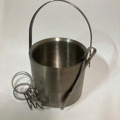 ステンレス製ロックアイスペール