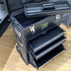 ミナトワークスの4段移動型ツールチェストご紹介します‼︎ トレジャーファクトリーつくば店の画像