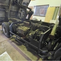 ４トンダンプ強化サイドバンパー制作‼️🛠‼️