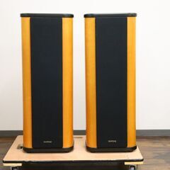 【ヤ取】≪W1138ジ≫ 音出しOK DIATONE/ダイヤトーン DS-203 スピーカー ペア 2ウェイ/バスレフ方式/トールボーイ型 音響機器/オーディオ機器 現状品 の画像