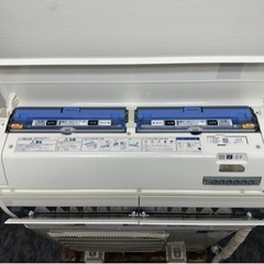 三菱霧ヶ峰　ルームエアコン　～１８畳　ムーブアイ　お掃除機能　２０２０年製　MSZ-ZW5620S-W
