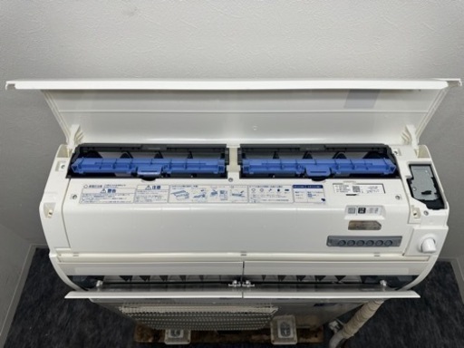 三菱霧ヶ峰　ルームエアコン　～１８畳　ムーブアイ　お掃除機能　２０２０年製　MSZ-ZW5620S-W