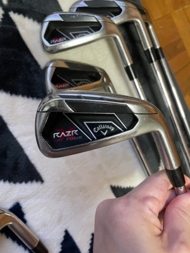 【早い者勝ち】キャロウェイ アイアンセット RAZR X TOUR フレックスS