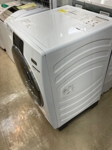 AQUA?シワを抑えてふんわり仕上?ドラム式洗濯乾燥機8514