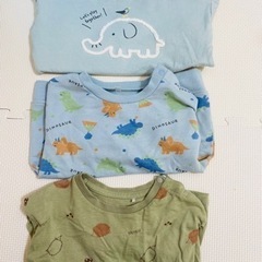 長袖 70サイズ Tシャツ スエット3枚セット