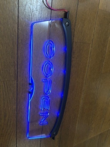 ダイハツ コペン LA400K 純正 ウインドディフレクターLEDイルミ ブルー