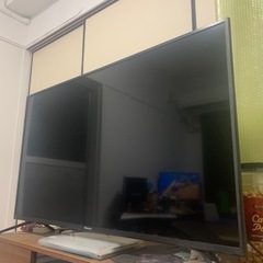 （再出品）50V型　4KUHD　ハイセンス　テレビ　25日まで