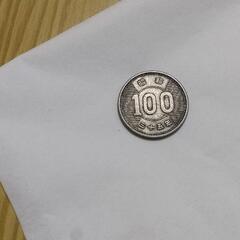 昭和35年の100円玉の画像