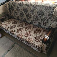 【予定者決定】3人掛けソファ　ソファー　あげますの画像