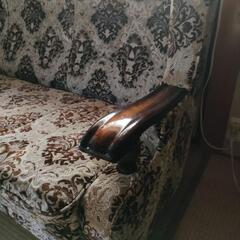 【予定者決定】3人掛けソファ　ソファー　あげますの画像