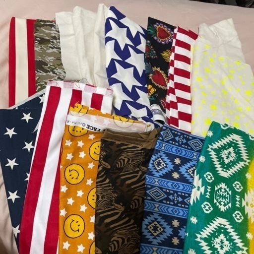 生地　ビンテージシーツはぎれ　プードルファー　新品多数　9/17まで