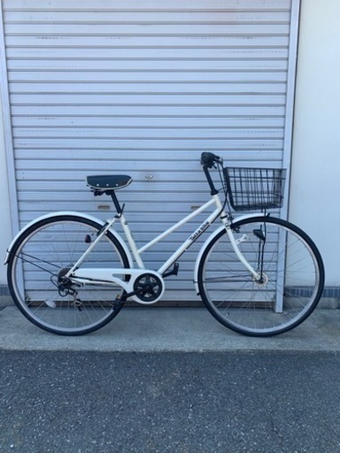 【整備士による点検済】☆前後新古タイヤ☆  27型　LEDオートライト シティーサイクル　防犯登録料込‼︎