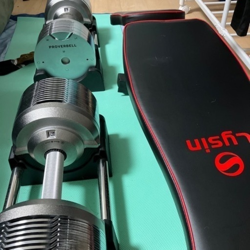 【値引き交渉可】プロバーベルダンベル+ベンチセット