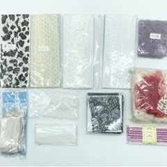 未使用■手芸用品■レース■ゴムレース■紐■まとめてセット
