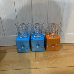 DAIKIN ダイキン ぴちょんくん　グラス　 3個 キャラクタ...