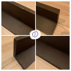 無印良品　壁に付けられる家具　3点の画像