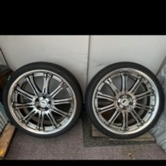 決まりました！work 19インチ pcd100 レクサスCT.プリウス 8j+48 8j+40