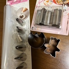 絞り袋、金型の画像