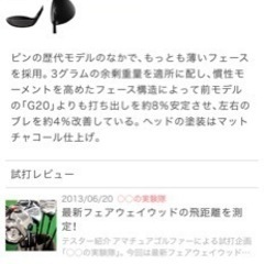 ピン　G25 7W 21°の画像