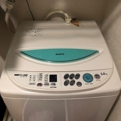 洗濯機 2000円　正常稼働します