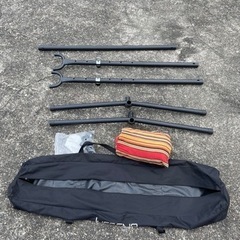 【美品】ハンモック 自立式 耐荷重300kgの画像